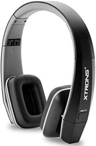 XTRONS IR Wireless Dual Channel Stereo Headphones Infrared Headsets Cordless 2 Channels with Built-in IR Transmitter (DWH005)