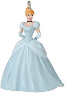 Hallmark Keepsake 1.25" Miniature Christmas Ornament 2022, Disney Cinderella A Beauty in Blue, Mini, Plastic