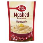 BETTY CROCKER Mashed Potatoes Homestyle Flavour, Made with Real Potatoes, 180 Grams Package of Mashed Potatoes