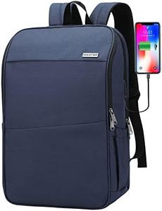 MAXTOP Deep Storage Laptop Backpack with USB Charging Port[Water Resistant] College School Computer Bookbag Fits 17 Inch Laptop