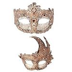 YU FENG 2pcs Venetian Masquerade Pr