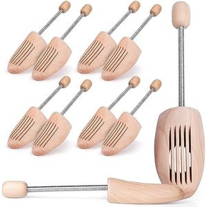 SULPO 5 Paare Holz Schuhspanner - Schuhe Weiten - Knickschutz für schuhe - Schuhweiter - Schuh Knickschutz - Schuhstrecker - Schuhspanner für Damen und Herren