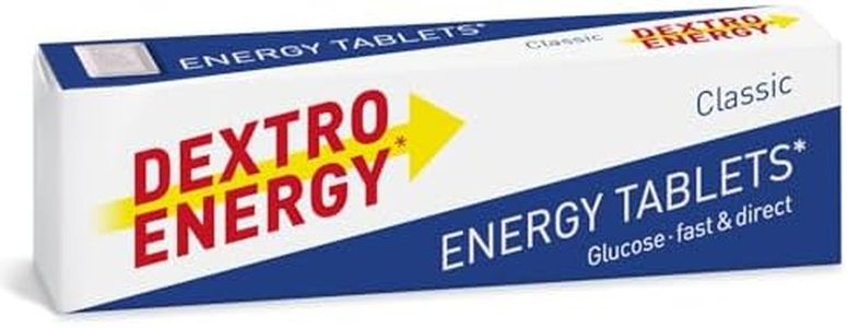 Dextro Energy Classic Glucose Tablets, 47 g, 24 Packs, Energy Tablets, for a Quick Burst of Glucose