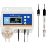 Bluelab CONTPHCON pH Controller Connect with Monitoring, Dosing, and Data Logging of pH Level in Water (Connect Stick not Included), Digital Meter for Hydroponic System and Indoor Plant Grow