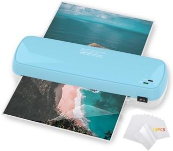 Suntiko 4-in-1 Laminator Machine with 10 Sheets - Fast Warm-Up for A4/A5/A6 Documents & Photos - Office, School, Home Use - Teacher Supplies & Organization Essentials (Color Preservation Technology)