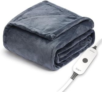 Sunbeam Heated Velvet Throw Blanket, 50" x 60"