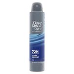 Dove Men+Care Advanced Clean Comfort Anti-Perspirant Aerosol Deodorant Spray with Anti-Odour technology & ¼ moisturising cream for 72 hour protection against sweat and odour 200 ml