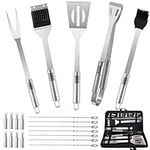 BBQ Accessories Kit - 20pcs Stainle