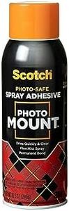 Scotch Photo Mount Adhesive, 10.3oz, Safe for Color Photos, Illustrations and Pictures (6094)