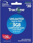 Tracfone New $30 Unlimited Talk, Te