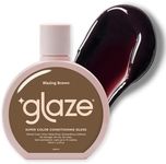 Glaze Super Gloss Color Conditioning Gloss – Blazing Brown for Natural Medium to Dark Brown Hair – Rinse Out Semi-Permanent Hair Gloss that Enhances Color and Boosts Shine & Hydration