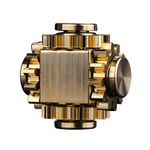Enkomy Mini Gear Metal Alloy Spinner, Fidget Toy Cube Metal Spinning Toy Stress Relief Toy