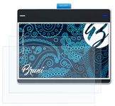 Bruni Screen Protector compatible with Wacom INTUOS Manga Protector Film, crystal clear Protective Film (2X)