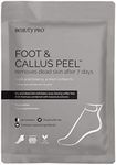 BEAUTYPRO FOOT & CALLUS PEEL With 16 Natural Plant Botanicals | Vegan Foot Peel Mask for Baby Soft Feet | Cracked Heel Repair | Exfoliating Socks | Foot Mask Peel |