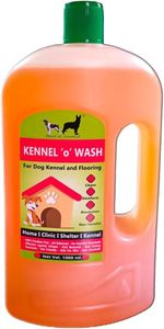 Patch & Marshall Kennel O Wash Pet Area Cleaner/Kennel Wash/Kennel Cleaner/Pet Floor Cleaner/Natural Pet Safe Floor Cleaner with Odor Neutralizer 1000 ml Citrus - New Pack (Citrus - Old)