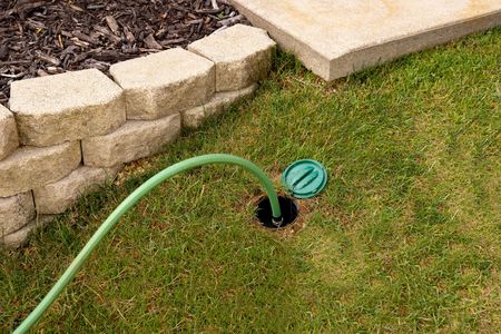 Rain Bird In-Ground Rotor Sprinkler System Kit – Click-N-Go Hose Connection