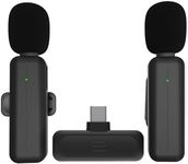 2 Pack Wireless Mini Lavalier Lapel