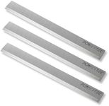 POWERTEC 6 Inch Jointer Blades for Delta 37-190 37-195 37-205 37-220 37-275X, JET JJ-6CS Jointer, Replacement for Delta 37-658, JET 708457K Jointer Knives, Set of 3 (14803)