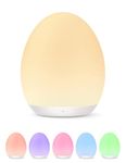 JolyWell Night Lights for Kids, Rechargeable Baby Night Light with Color Changing Mode & Dimming Function, Touch Control, 1 Hour Timer