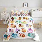 Alphabet Bedding Set for Kids Room 
