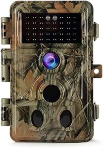 【2023 Upgrade】Game & Wildlife Trail Camera No Glow Night Vision 24MP Photo 1296P MP4 Video Motion Activated Waterproof Farm & Ranch and Field Camera for Outdoor Hunting Tracking and Home Surveillance