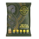 FIRST PLANT - Premium Rajasthani HENNA POWDER | 100% Organic Henna Powder for Hair Colour and Hair Care I GI Tagged Henna directly from Farms (400 gm) (GREEN, 400gm)