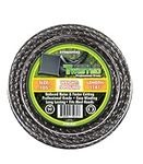 FORESTER Heavy Duty Trimmer Line - Twisted Weed Eater String Universal Trimmer String Fits Most Trimmers and Edgers Black Line Cord Weed Wacker Attachments