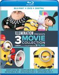 Illumination Presents: 3-Movie Collection (Despicable Me / Despicable Me 2 / Despicable Me 3) - Blu-ray + DVD