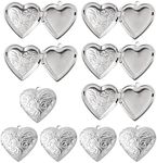 Framendino, 10 Pack Silver Heart Ph