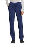 Cherokee Workwear Revolution Women's Mid Rise Tapered Leg Drawstring Scrub Pant