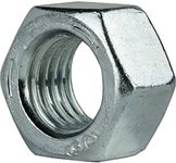 2"-4-1/2 Grade 5 Finished Hex Nuts, Electro Zinc Plated Steel Clear Finish, Quantity 1 By Fastenere