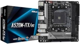 ASRock A520M-ITX/AC Supports 3rd Gen AMD AM4 Ryzen™ / Future AMD Ryzen™ Processors Motherboard