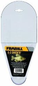 Frabill EZ Crappie Check'R Fish Measurer, Measures up to 12 In. Crappie Measuring Device, Quick and Easy Alternative to Fishing Measuring Tape, Durable Construction, Easy to Clean