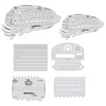 Artool Freehand Airbrush Templates, Biomech Spinal Trap