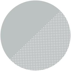 Waterproof Premium High Chair Mat - 41” Non-Toxic Baby Feeding Mat for Easy Clean, Spill-Resistant Floor Protector - Durable Toddler Dining Mat Dove (Gray)