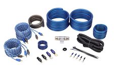 Rockville RWK42 4 Gauge 4 Chan Car Amp Wiring Installation Wire Kit (2) RCA's