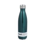 S'well Original Water Bottle, Green Sapphire, 500ml. Vacuum-Insulated Drinks Bottle Keeps Drinks Cold and Hot - BPA-Free Stainless Steel Hydration Bottle for On The Go