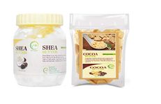 SK ORGANIC Combo shea butter (250 gms) and cocoa butter (50 gms) for all skin types