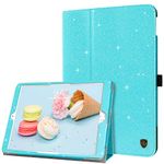 BENTOBEN for iPad 9th / 8th / 7th Generation Case, New iPad 10.2 Case 2021/2020/2019, Stand Smart Auto Wake/Sleep with Pencil Holder PU Leather Protective Case for iPad 10.2 inch, Light Blue