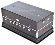 Professional Harmonium 3 1/4 Octave | 39 Keys | Double Bellow, 7 Stoppers | 2 Reeds (Bass-Male) | With Cover.