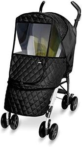 Manito Castle Alpha Stroller Weather Shield, Black