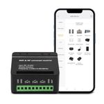 SM18-03W WiFi Controller APP Remote Control Compatible with Alexa, Google Assistant, IFTTT, Gate Remote Control Work for Automatic Swing Sliding Gate Opener Garage Door Opener