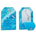 Shacke Luggage Tags w/Privacy Cover