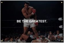 Be the Greatest Flag - Motivational Gym Flag 3x5 Feet with Four Brass Grommets - Home Wall Posters for Guys and Man - Muhammad Ali Cool Motivation Banners Decorations Outdoors or Indoors for Boys