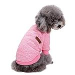 Jecikelon Pet Dog Clothes Soft Thic