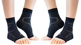 Thirty 48 Plantar Fasciitis Socks, 20-30 mmHg Foot Compression Sleeves for Ankle/Heel Support, Increasing Blood Circulation, Relieving Arch Pain, Reducing Foot Swelling