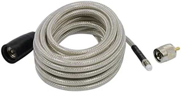 Wilson 305-830 18-Foot Belden Coax Cable with PL-259/FME Connectors - 18FT