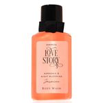 Kimirica Love Story Summer Body wash Gentle Exfoliating Shower Gel 50ml | Deep Cleanses Skin | 100% Vegan and Paraben Free (Night Blooming Jasmine & Bergamot).