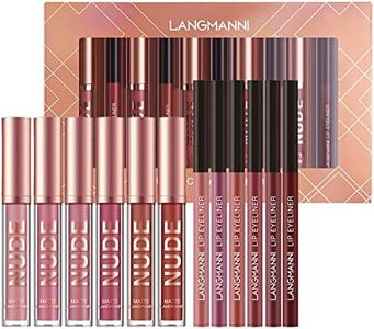 Set di Lucidalabbra Opaco Idratante, FantasyDay 12 Pcs Rossetto Matte Lunga Durata Liquido Kit Rimpolpante Tinta Labbra - Compleanno Trucco Regalo Rossetti lipstick Lipgloss Makeup per Donna Ragazze