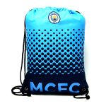 Official Football Merchandise – Sports Backpack with Adjustable Drawstring – Various Teams, Manchester City FC, 45 x 34cm